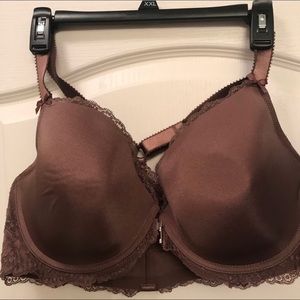 Razor Back Brown Bra - Size 40DDD